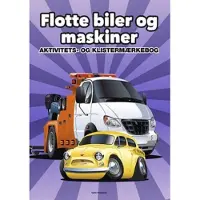 Tactic Flotte biler og maskiner aktivitets- og klistermærkebog