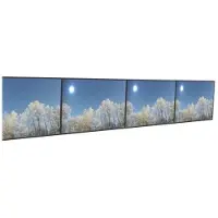 Hi Nd Videorow - mounting kit - for 4x1 video wall - landscape - Max - recommended for 50"
