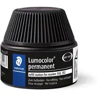 Staedtler Refill ink 4 pcs Lumocolor perman. Black