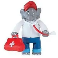 Jazwares Benjamin the Elephant (As A Doctor)