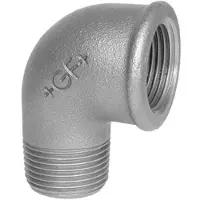 +GF+ Kyynärpääliitos 90° cs kohteelle n 1 1/2