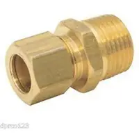 Uponor Puristusliitin uros 12 x 9,9 x 1,6 mm.