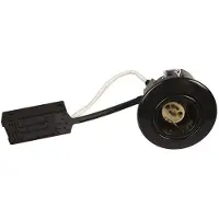Scan-Products Luna quick install 230v gu10 ip44 ss316 Musta round