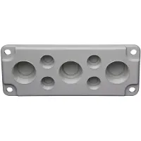 Fibox Kierteitetty laippa Str. 2 4xPG16+3xPG29
