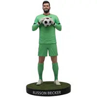 Footballs Finest - ALISSON BECKER - OFFICIAL LIVERPOOL FC - FOOTBALL'S FINEST 60CM RESIN STATUE - Figuuri