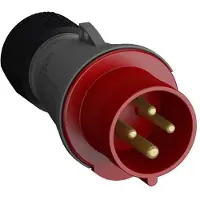 Amphenol CEE-pistoke 4-napainen 16A 380-415v IP44 6H 316EP6