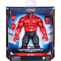 Hasbro Legends -sarja Red Hulk Captain America: Brave New World Collectible Deluxe 6 tuuman toimintahahmo