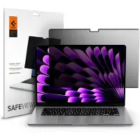 Spigen SafeView Privacy Filter skärmskydd 1-pack till MacBook Air 15" M2 2023