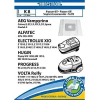 Hanestroem – Vacuum cleaner bags K8 fits: AEG Vampyrino, VOLTA Rolfy,XIO,Sprite