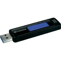 Transcend JetFlash elite JetFlash 760, 64GB, 64 GB, USB A-tyyppi, 3.2 Gen 1 (3.1 Gen 1), Liuku, 12 g, Musta, Sininen (TS64GJF760)