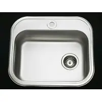 Juvel Intra k480b1 stainless steel kitchen sink with taphole