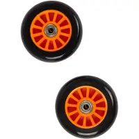 My Hood Set of Wheels 100 mm - Orange/Black