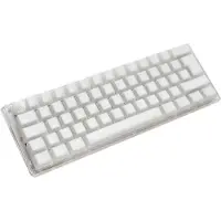 Ducky One 3 Aura White Nordic 60% Gateron Baby Kangaroo -pelinäppäimistö