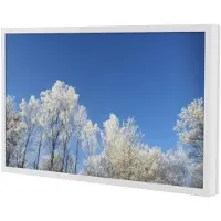 Hi Nd EASY mounting kit - landscape - for LCD display - white - Max - recommended for 49"