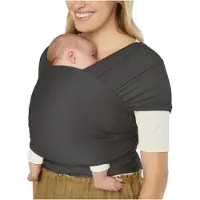 Ergobaby Stretch wrap - Aura Wrap Neulo - Soft Black - - OneSize - Päälliset