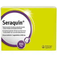 Vetcare Seraquin 800 mg tabletti kissoille ja pienille koirille täydennysrehu 60 kpl