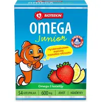 Omega Bioteekki Family Mansikka-Sitruuna 54 geelipalaa