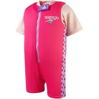 Speedo Printed Float Suit - Pink - 2-3
