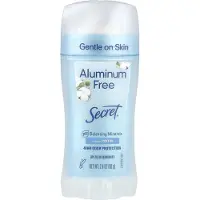 Secret , 48 Tuntia Haju Suojelu Deodorantti, Alumiini vapaasti, Kankaan, 2,4 oz (68 g)