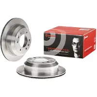 Brembo Jarrulevy 09B61210 takana, tuuletettu, 1 Kappale