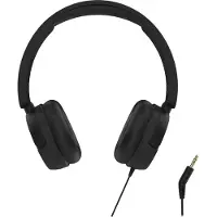 STREETZ H110 kuulokkeet, taitettavat, äänenvoimakkuudensäätö, 3.5 mm, musta