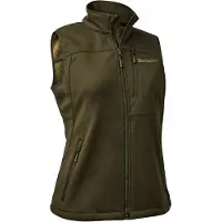 Deerhunter Lady Excape Softshell Waistcoat Art Green 38