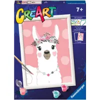 Ravensburger CreArt Maalaussarja - No Drama Lama - - OneSize - Askartelusetit