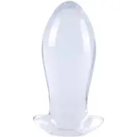 Eggplay Clear Transparent Plug 13,5 cm