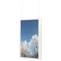 Hi Nd Ceiling Casing 75" - mounting kit - portrait - for digital signage LCD panel - Valkoinen - Max - recommended for 75"