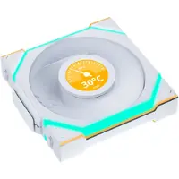 Lian Li UNI FAN SL Wireless LCD, 120mm ARGB PWM -laitetuuletin, valkoinen
