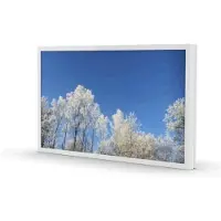 Hi Nd PROTECT mounting kit - for flat panel - landscape - white - Max - recommended for 85"