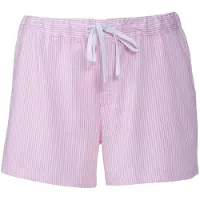 Ralph Lauren Pyjamahousut vaaleanpunainen / valkoinen