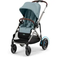 Cybex e-GAZELLE S Lastenrattaat, Stormy Blue/Taupe