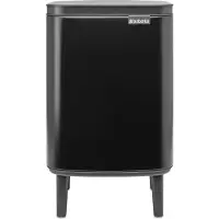 Brabantia Bo roskakori korkea 7 l Mattamusta