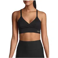 Casall Wrap Sports Bra - Black - S