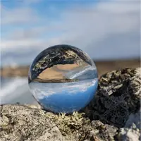 Rollei Lasipallo - - Linssipallo 110mm - K9-kristallilasi - Läpinäkyvä - Sisäkäyttöön