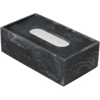 Ferm Living , Mist Tissue Box - Charcoal