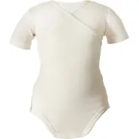 RUSKOVILLA lyhythihainen body 50 - 90 cm - silkkivilla - 90 cm