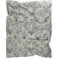Gant Home Key West Paisley Single Duvet - Grey - 150X210