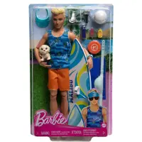 Mattel Barbie Ken ranta surffaaja nukke (vaalea) HPT50