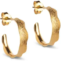 Enamel Copenhagen Ane Small Hoops - Gold - ONE SIZE