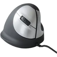 R-Go Tools Ergonomische muis R-Go HE Break met pauzesoftware, medium (handlengte 165-185mm), rechtshandig, bedraad, zwart, Oikeakätinen, Optinen, USB (RGOHE)