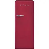 Smeg 50's Style FAB28RDRB5 jääkaappi Pakastelokerolla, Ruby red