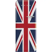 Smeg 50's style Jääkaappi pakastelokerolla FAB28LDUJ5 (Union Jack)