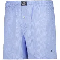 Ralph Lauren for man. 714513429005 Classic blue boxer shorts (S), Homewear, Cotton