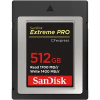 SanDisk – ExtremePro CFexpress 512GB 1700/1400MB/s (SDCFE-512G-GN4NN)