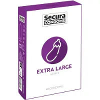 Secura Munakoiso - erittäin isot kondomit - 60 mm (48 kpl)