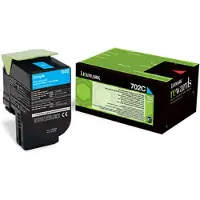Lexmark 702C Värikasetti cyan