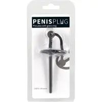 Penisplug You2Toys - - silikoninen terskarengas ontolla dilataattorilla (musta)