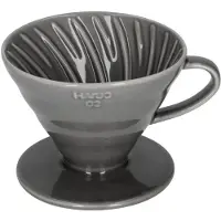 Hario V60 Dripper 02 -keraaminen kahvisuodatin, harmaa
